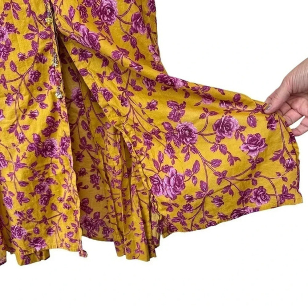 Generation Basic 10/12 Mustard Yellow & Pink Flow… - image 4